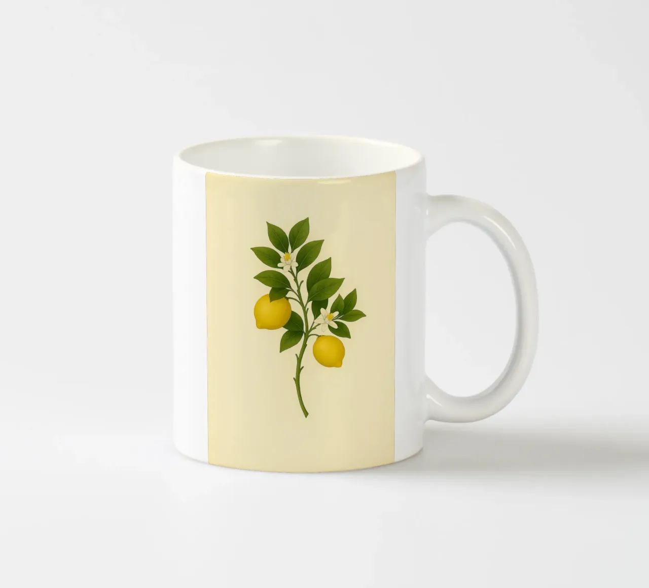 Lemon Stillness tazza in ceramica da michi