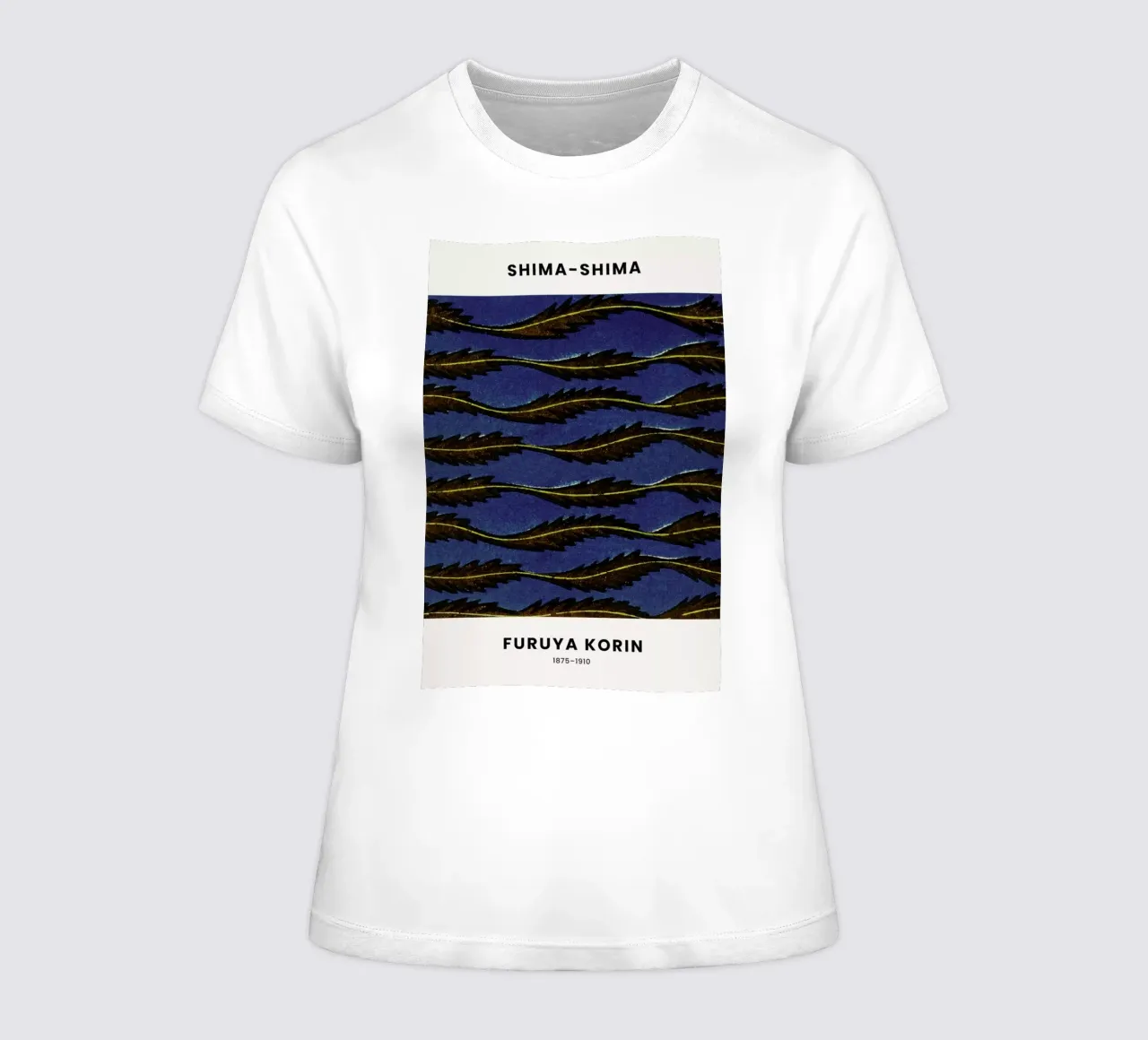 Furuya Korin - Feather Print t-shirt da donna da Vintage by JUNIQE