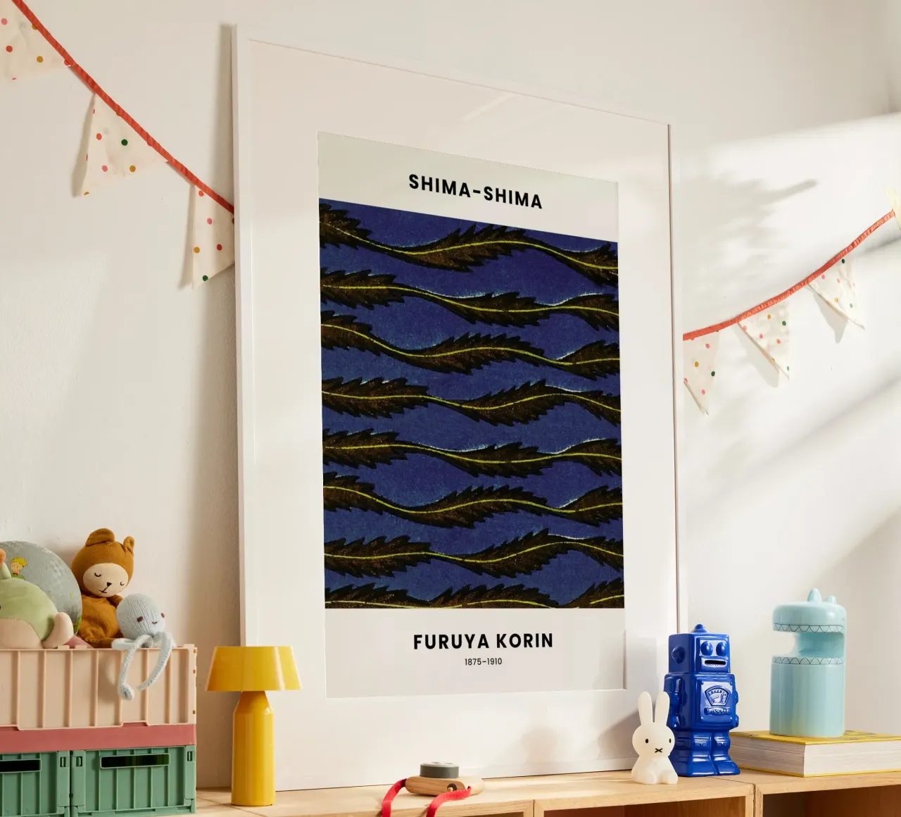 Furuya Korin - Feather Print poster da Vintage by JUNIQE