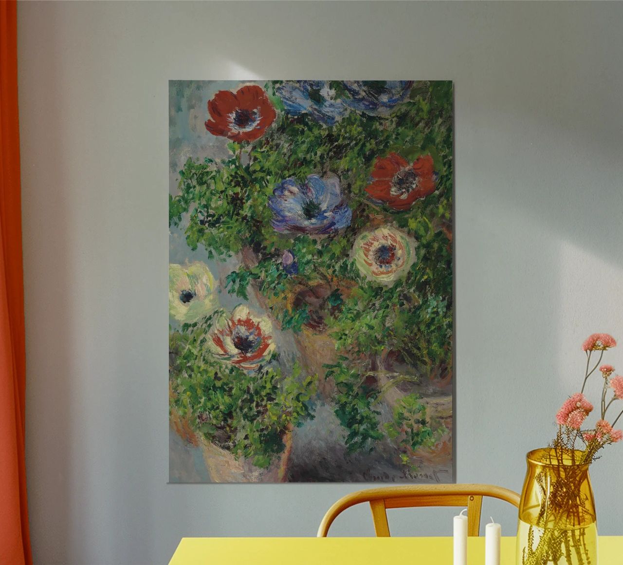 blumen gartenbau natürliche schönheit claude monet Poster von belong shop