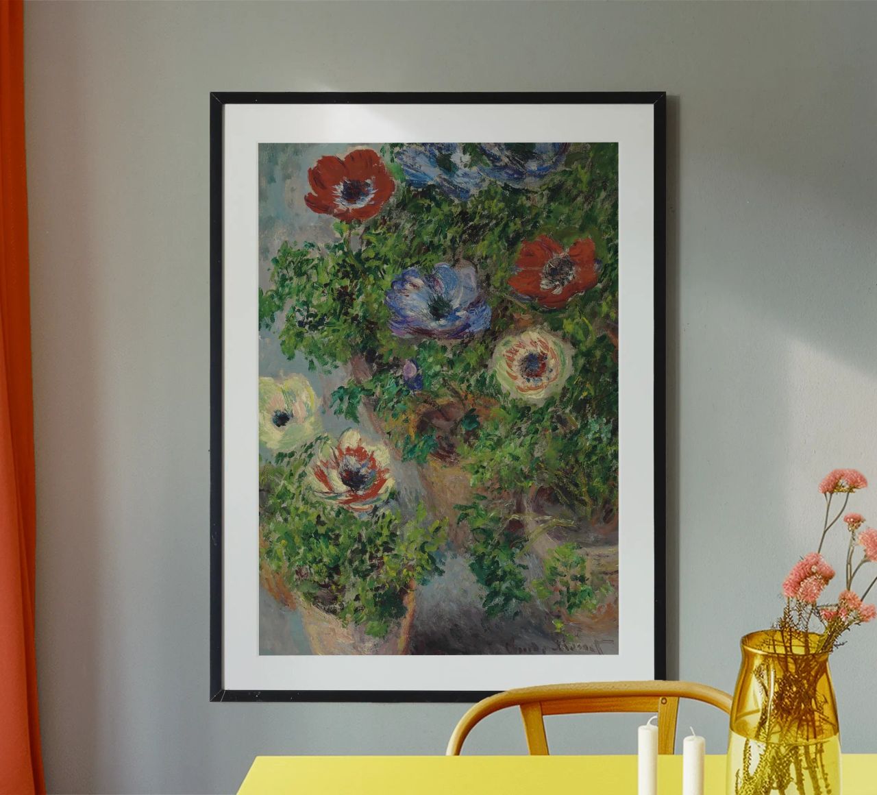blumen gartenbau natürliche schönheit claude monet Poster von belong shop