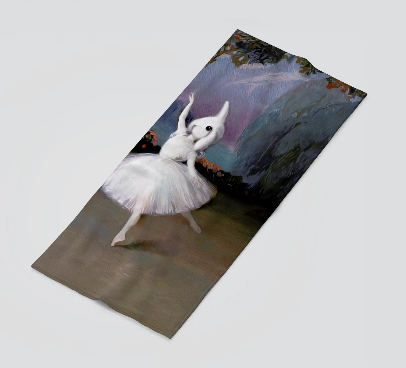 Pom beach towel by Tein Lucasson