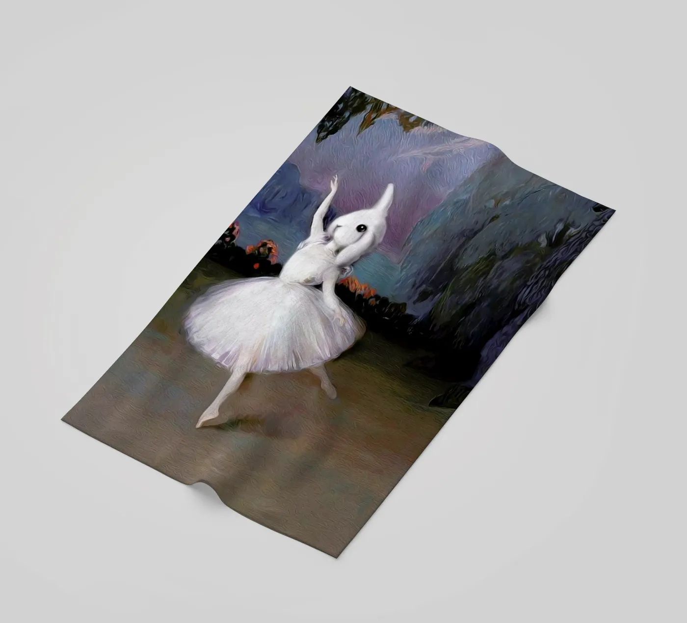 Pom beach towel by Tein Lucasson