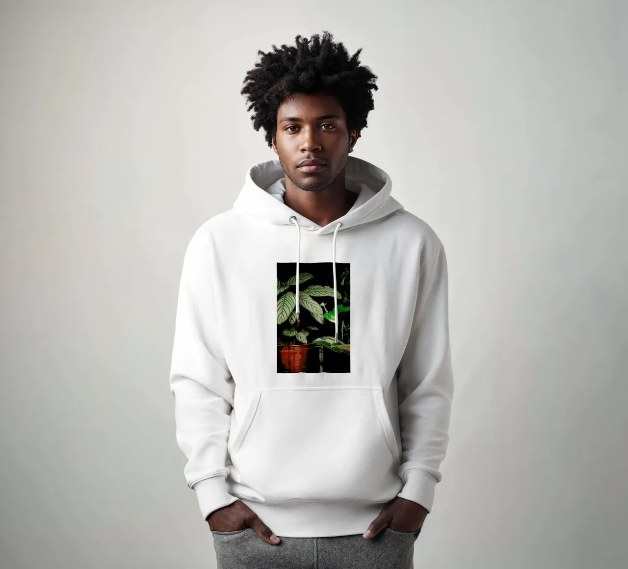 Analog Series The Plant Shop felpa con cappuccio da Sebastian Hilgetag