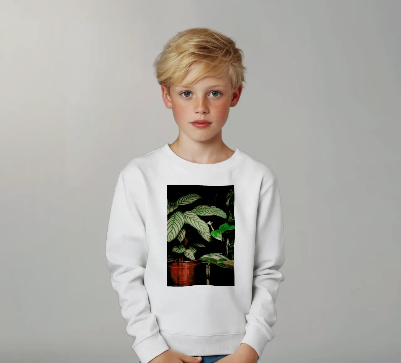 Analog Series The Plant Shop felpa bambino da Sebastian Hilgetag