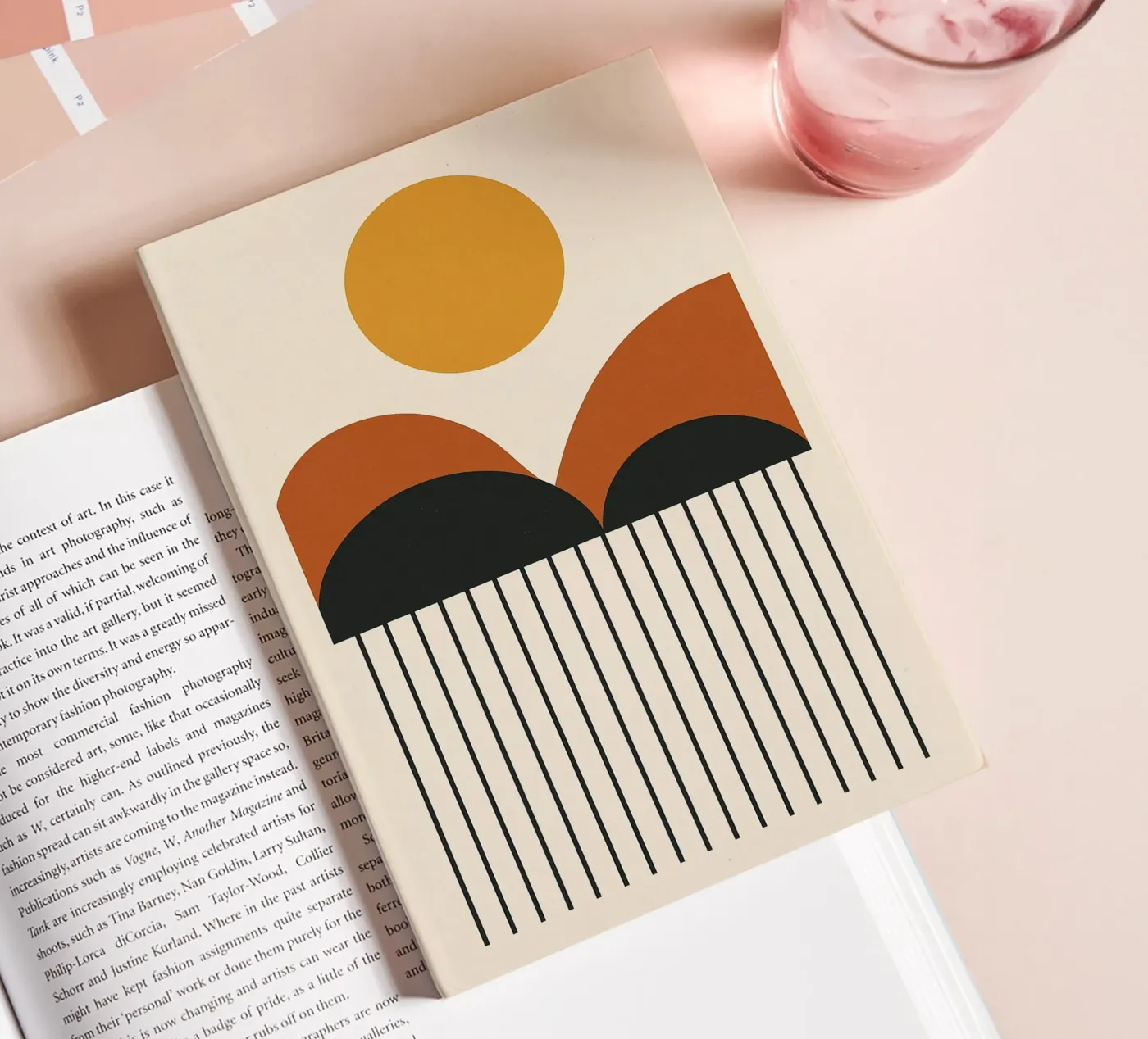 Sunlines notebook by Geometrica