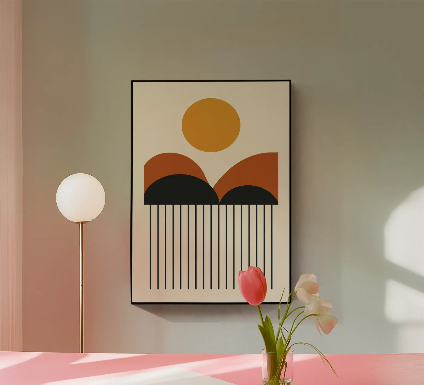 Sunlines Acryl-Glas von Geometrica