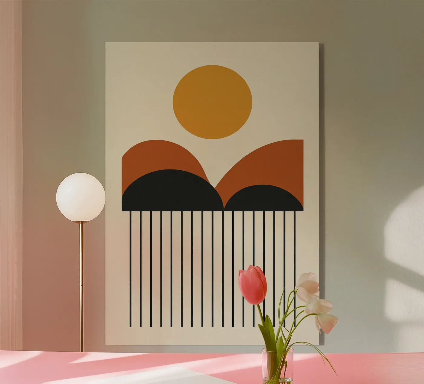 Sunlines Acryl-Glas von Geometrica