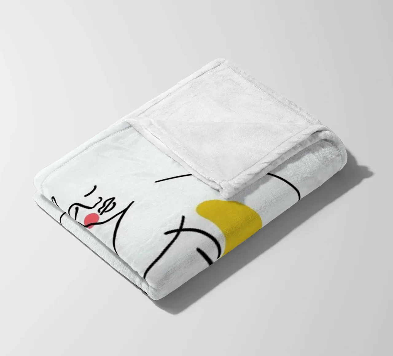 Stay Relaxed fleece blanket by Ninhol