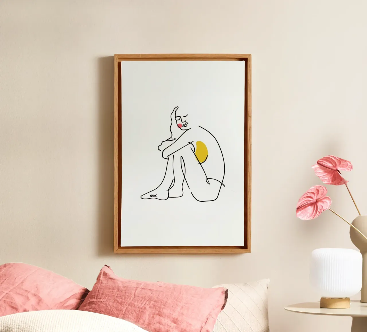 Stay Relaxed canvas by Ninhol