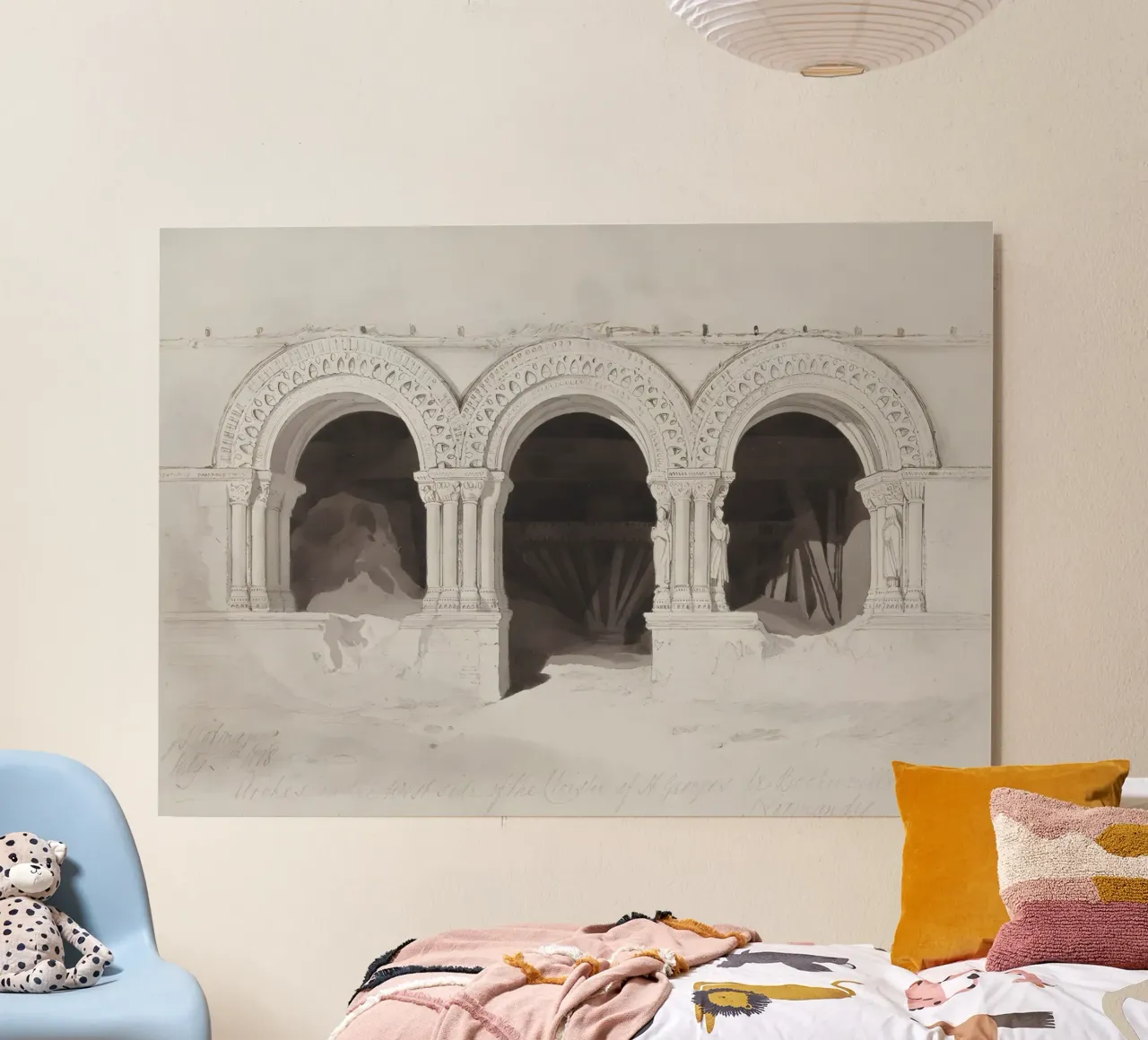 J.M.W. Turner - Archi di San Giorgio - Architettura d'epoca A alluminio dibond da ClubArt