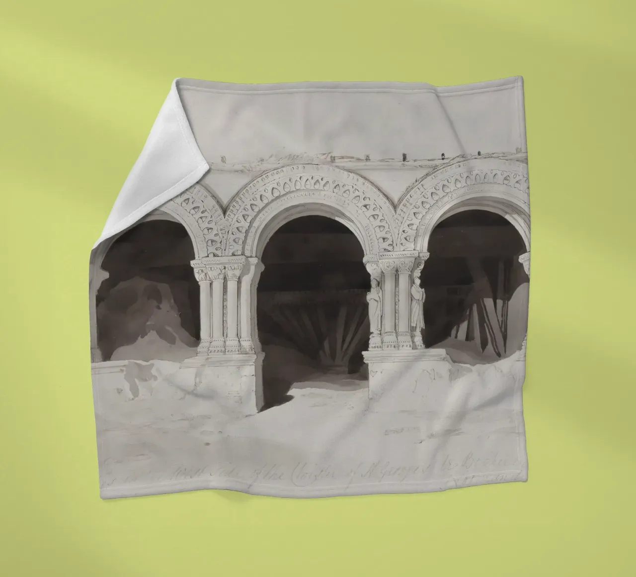 J.M.W. Turner - Archi di San Giorgio - Architettura d'epoca A coperta in pile da ClubArt