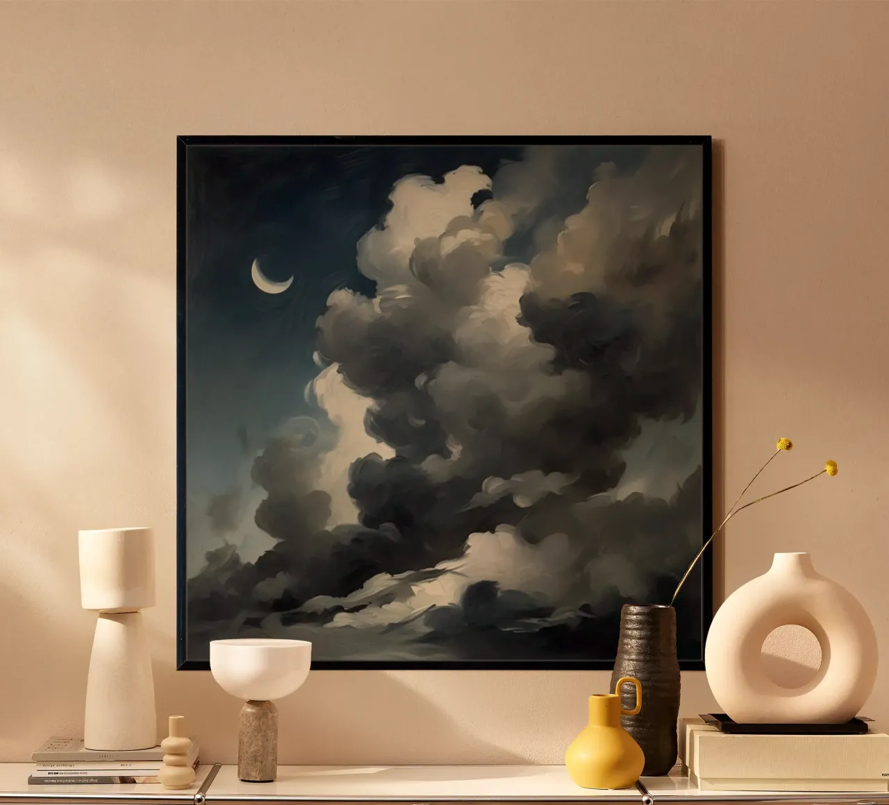 luna crescente. poster da Earthly Visions