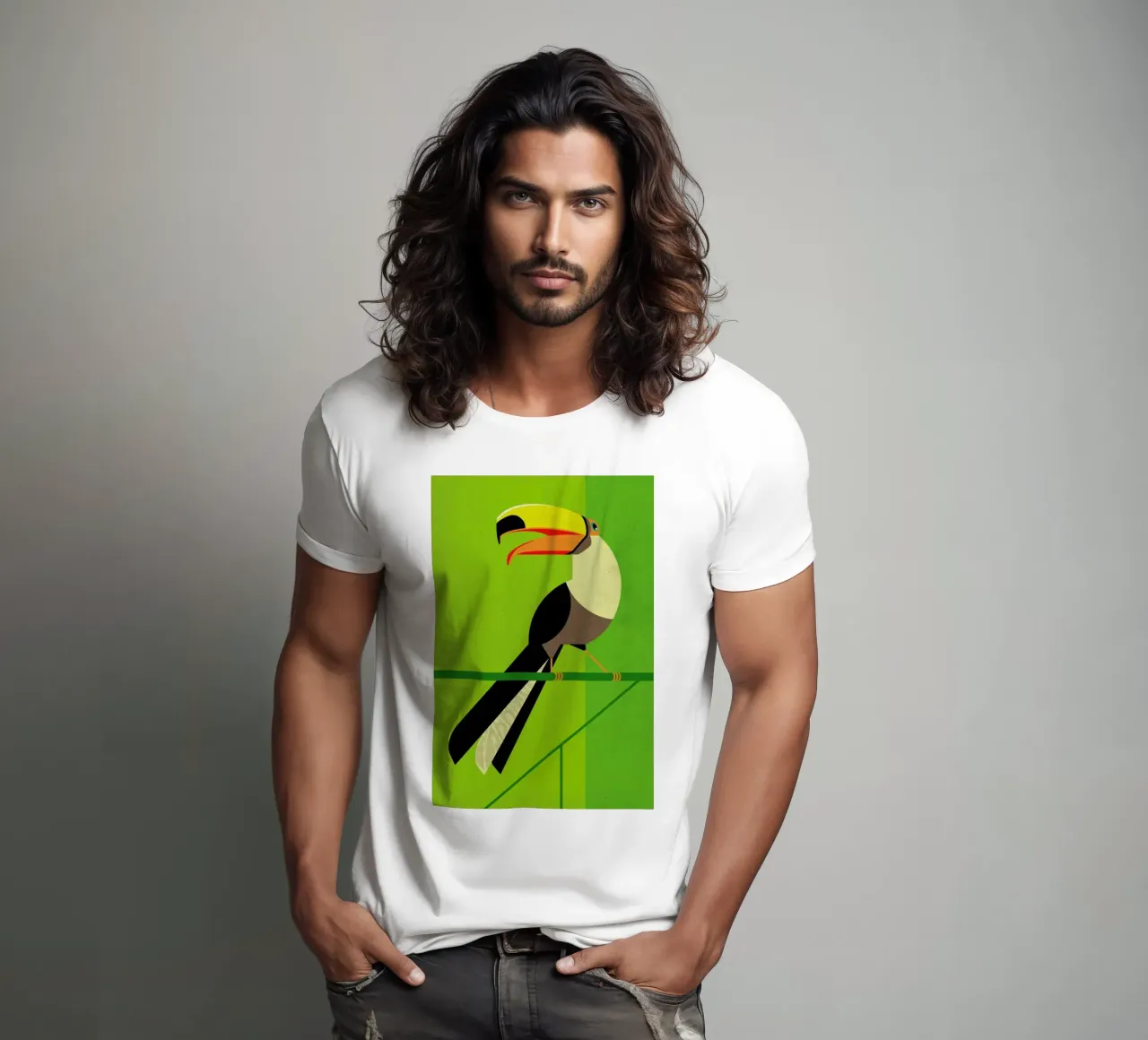 Toucan t-shirt da Dieter Braun