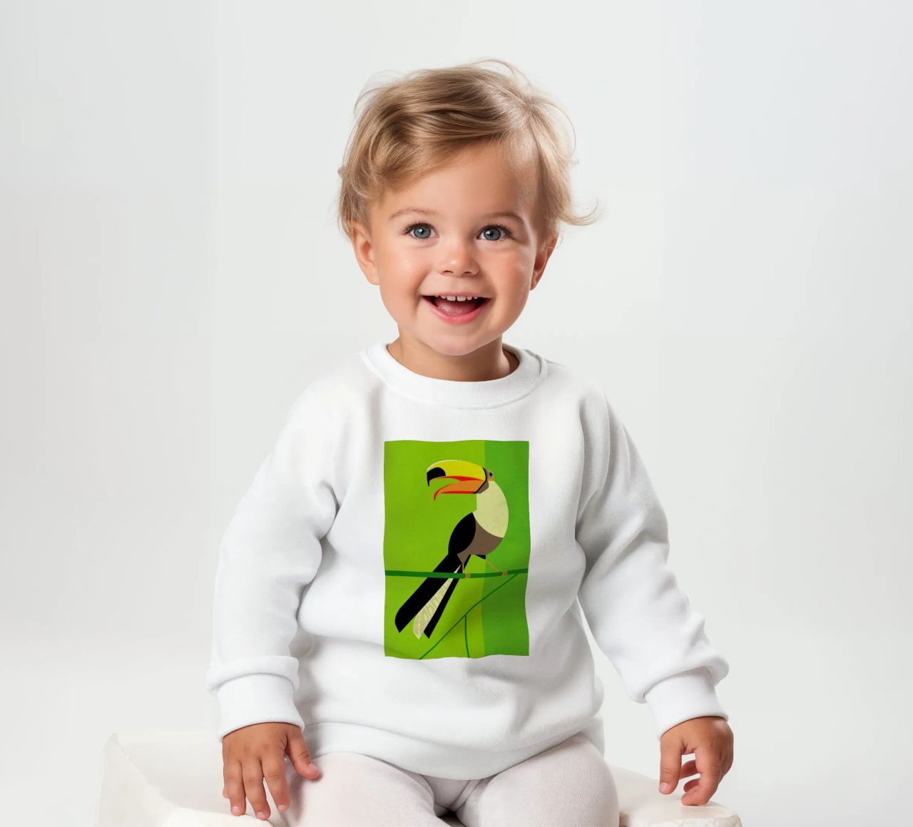 Toucan felpa neonato da Dieter Braun