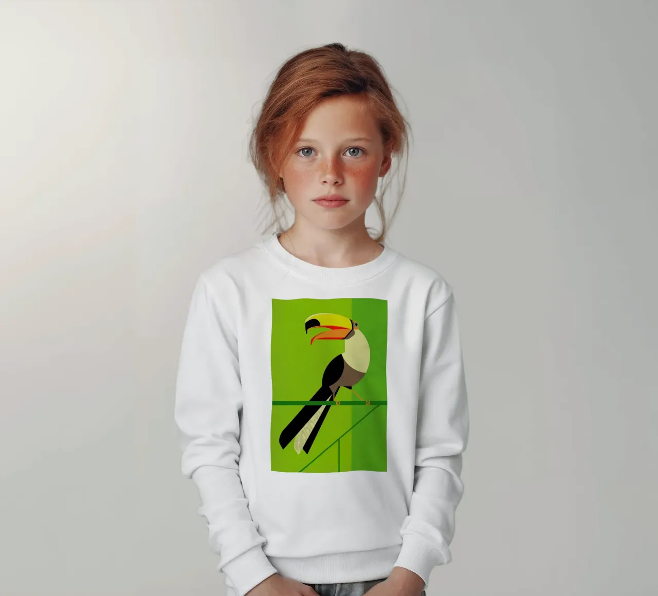 Toucan kids sweatshirt by Dieter Braun