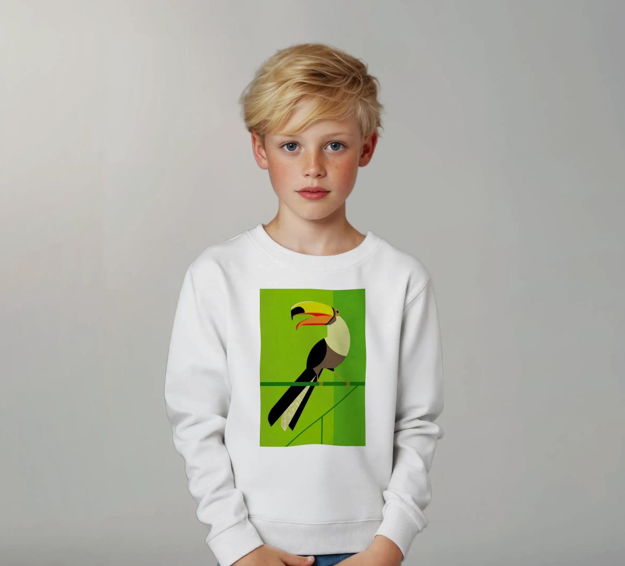 Toucan felpa bambino da Dieter Braun