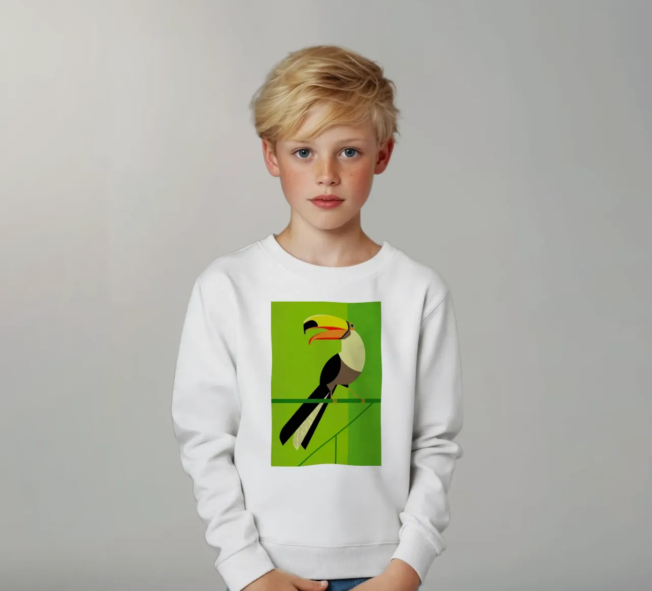 Toucan kids sweatshirt by Dieter Braun