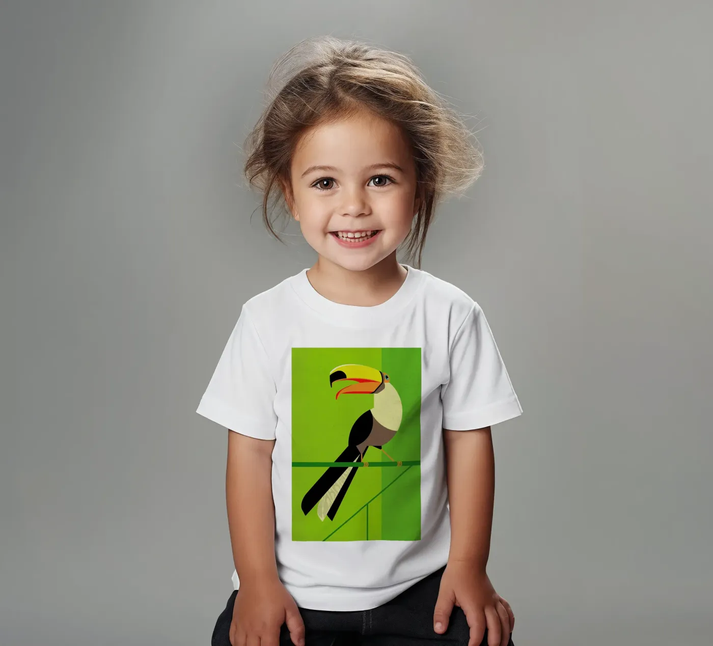 Toucan t-shirt bambini da Dieter Braun