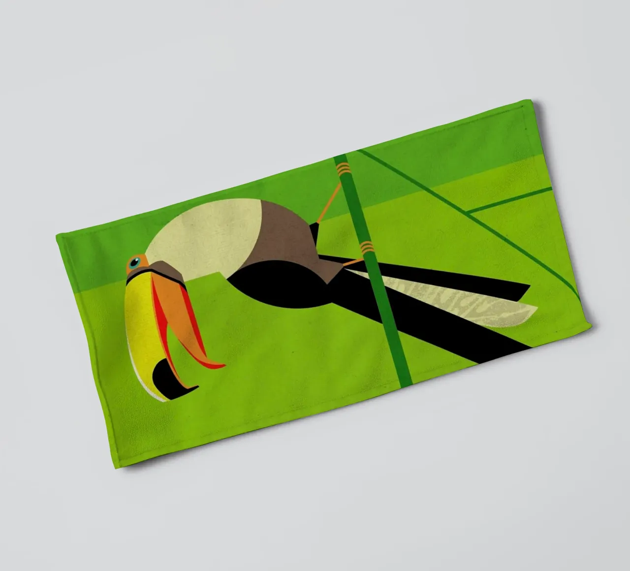 Toucan asciugamano da bagno da Dieter Braun