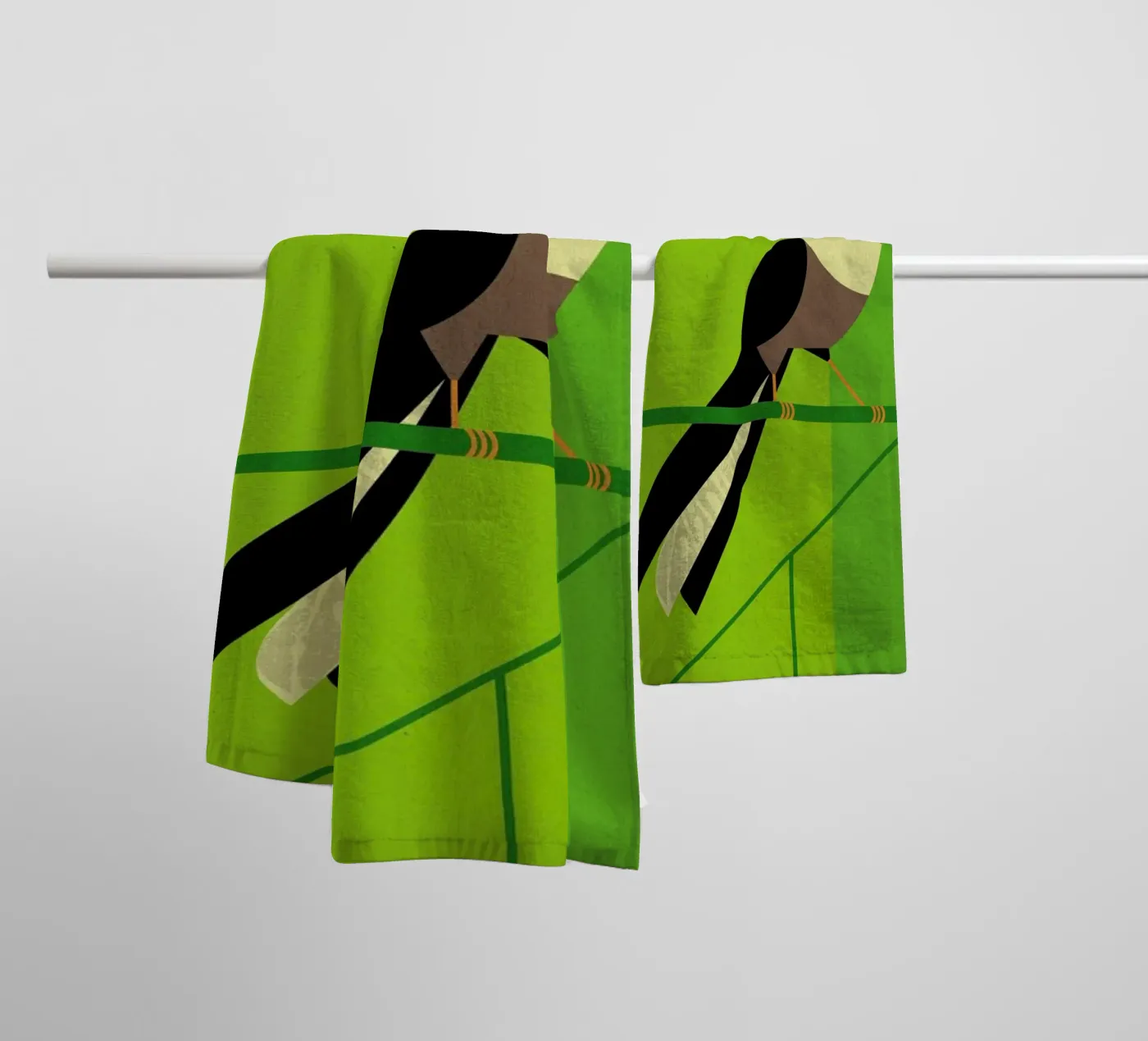 Toucan badhanddoek van Dieter Braun