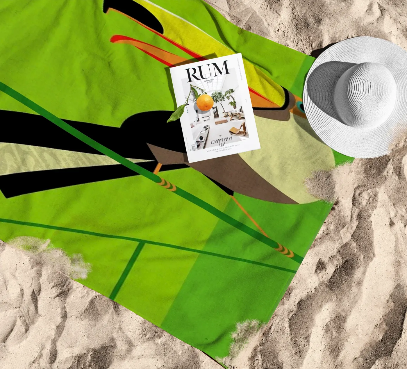 Toucan Strandtuch von Dieter Braun