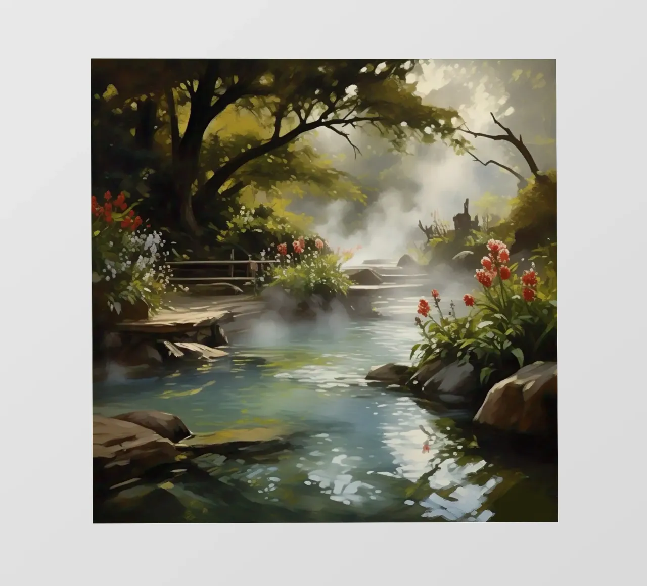 Fresh stream photo wallpaper by Earthly Visions