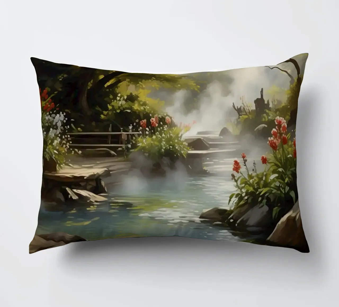 Ruscello fresco cuscino da Earthly Visions