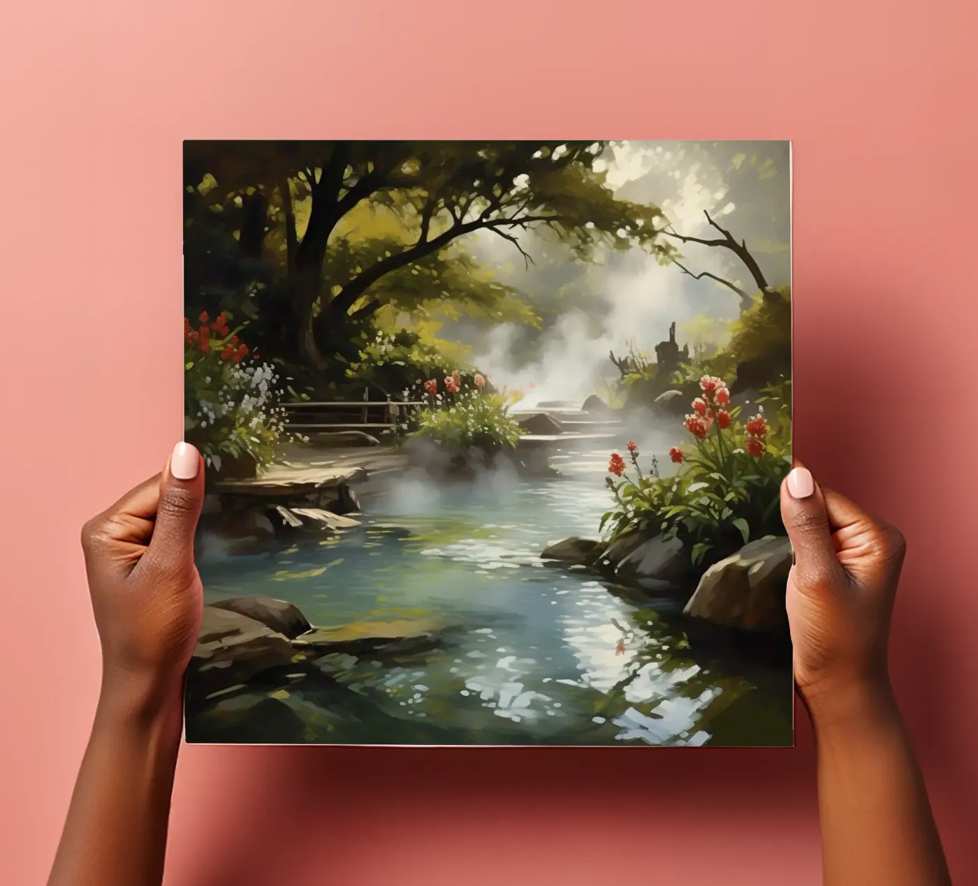 Fresh stream sticker sheet by Earthly Visions