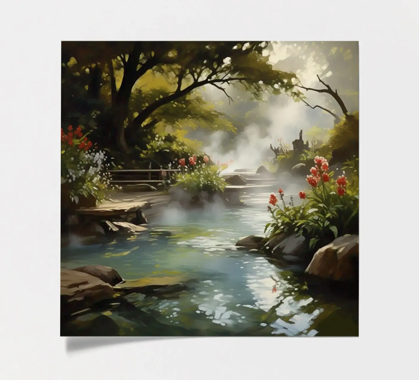 Fresh stream sticker sheet by Earthly Visions