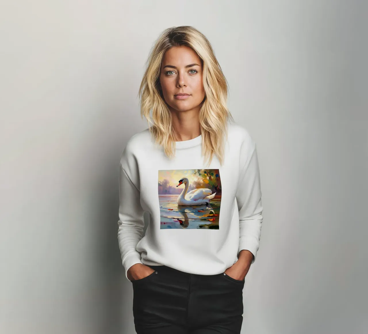 cigno felpa da Earthly Visions