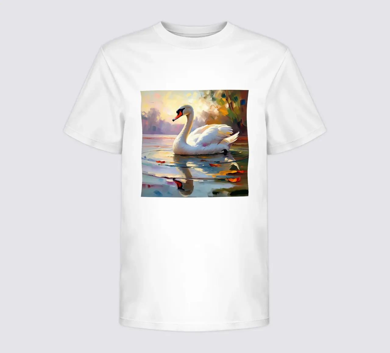 cigno t-shirt bambini da Earthly Visions