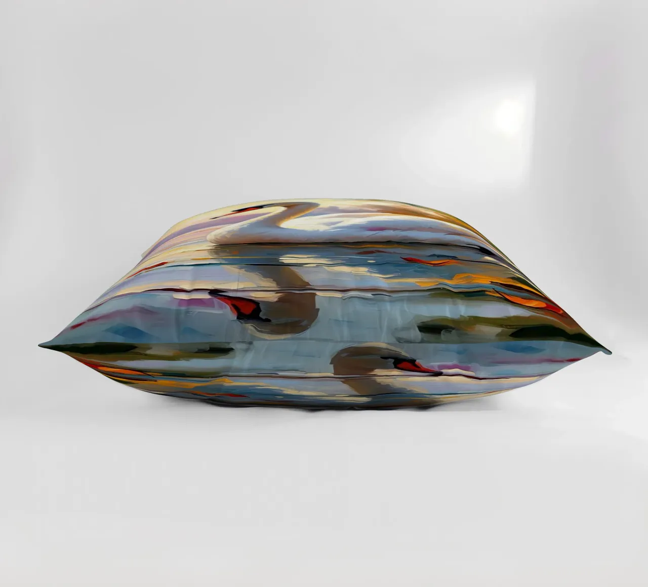 cigno cuscino da Earthly Visions