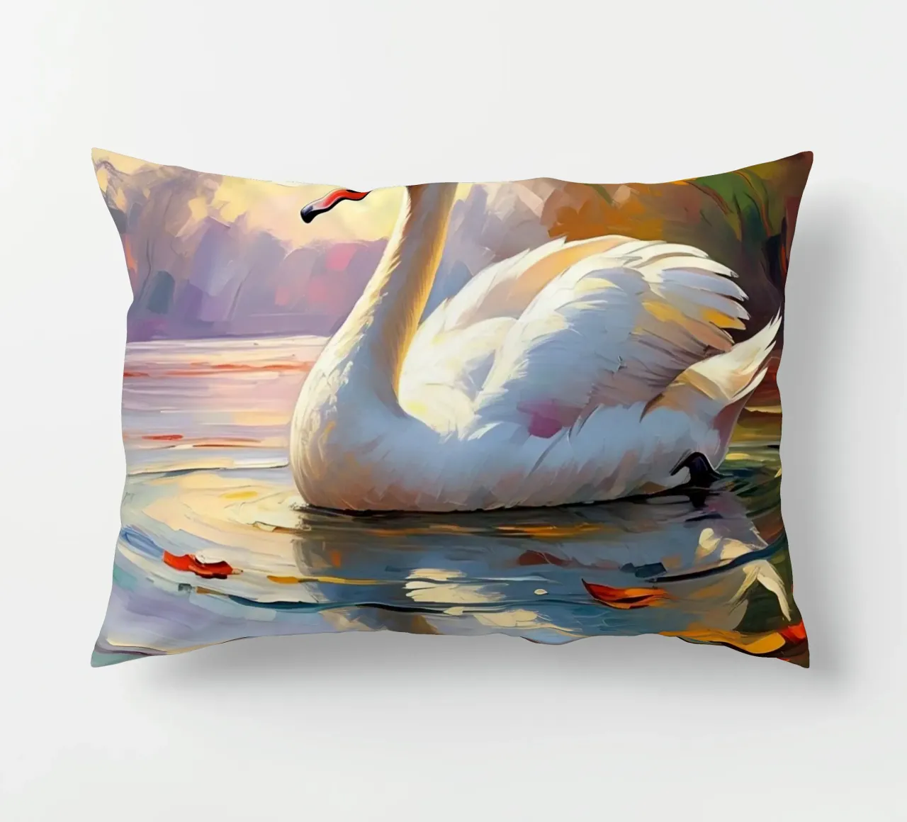 cigno cuscino da Earthly Visions