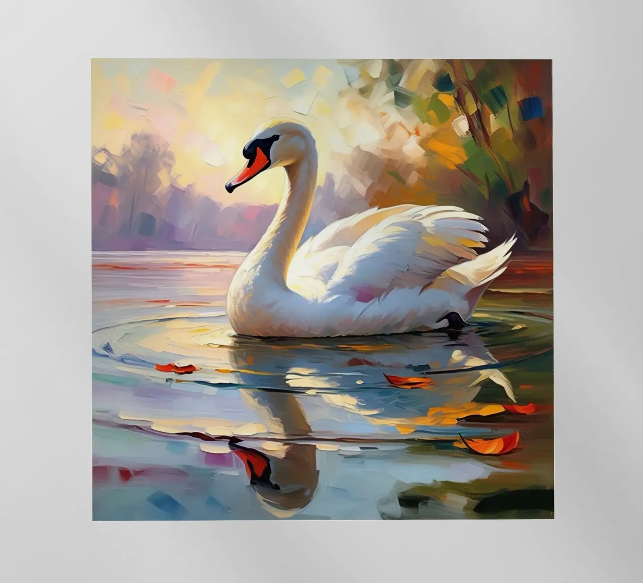 cigno pellicola backlit da Earthly Visions