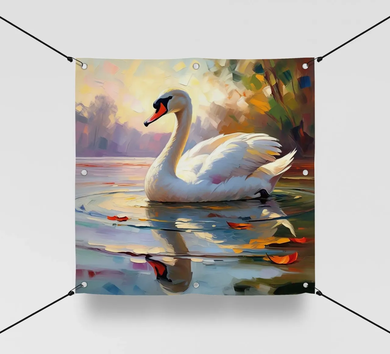 cigno telo in pvc da Earthly Visions