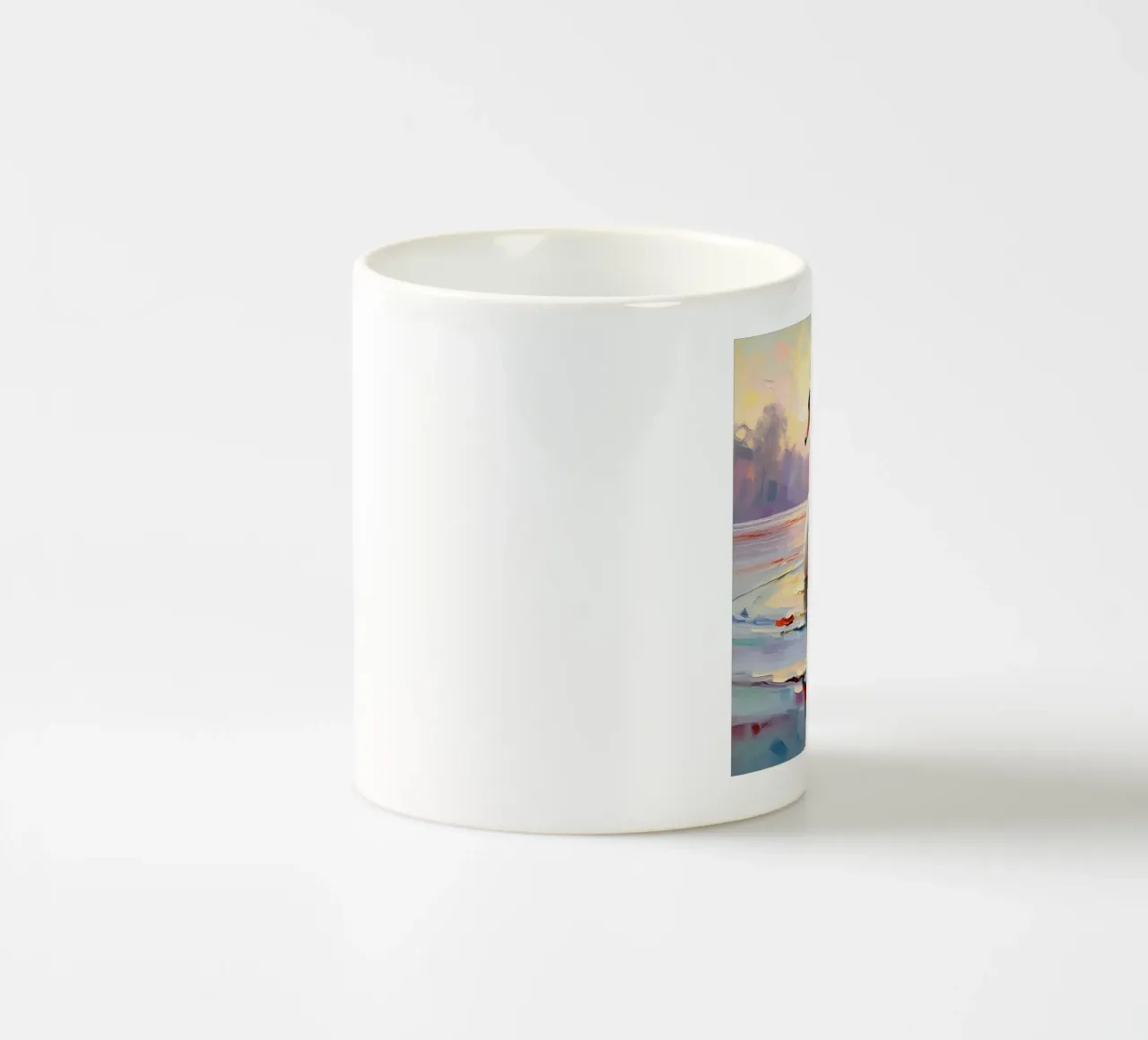 cigno tazza in ceramica da Earthly Visions
