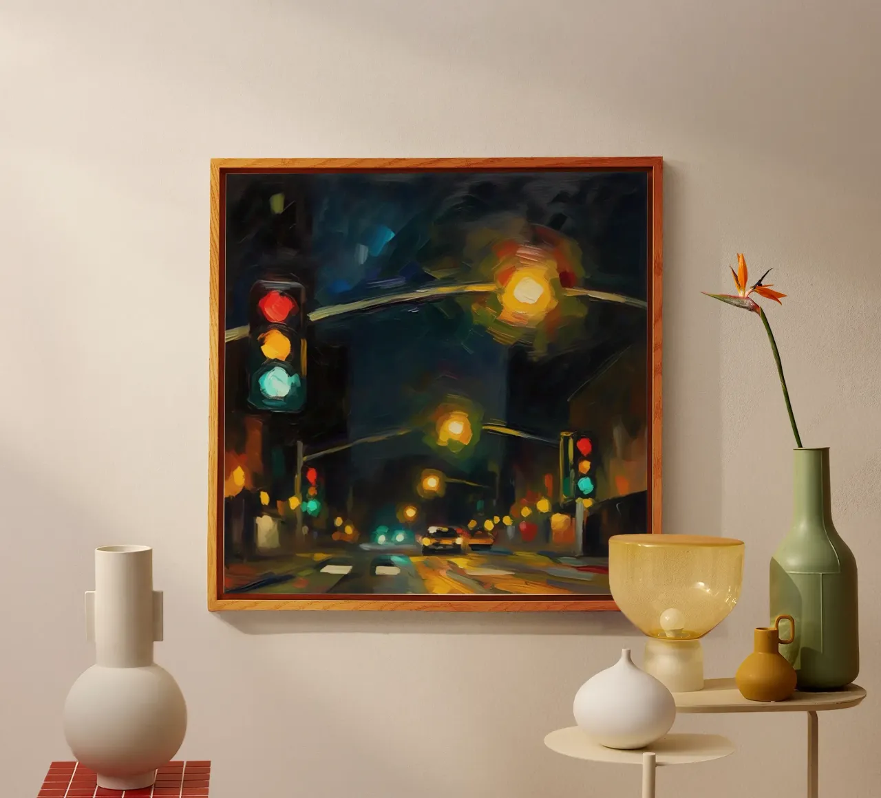 strada notturna plexiglass da Earthly Visions