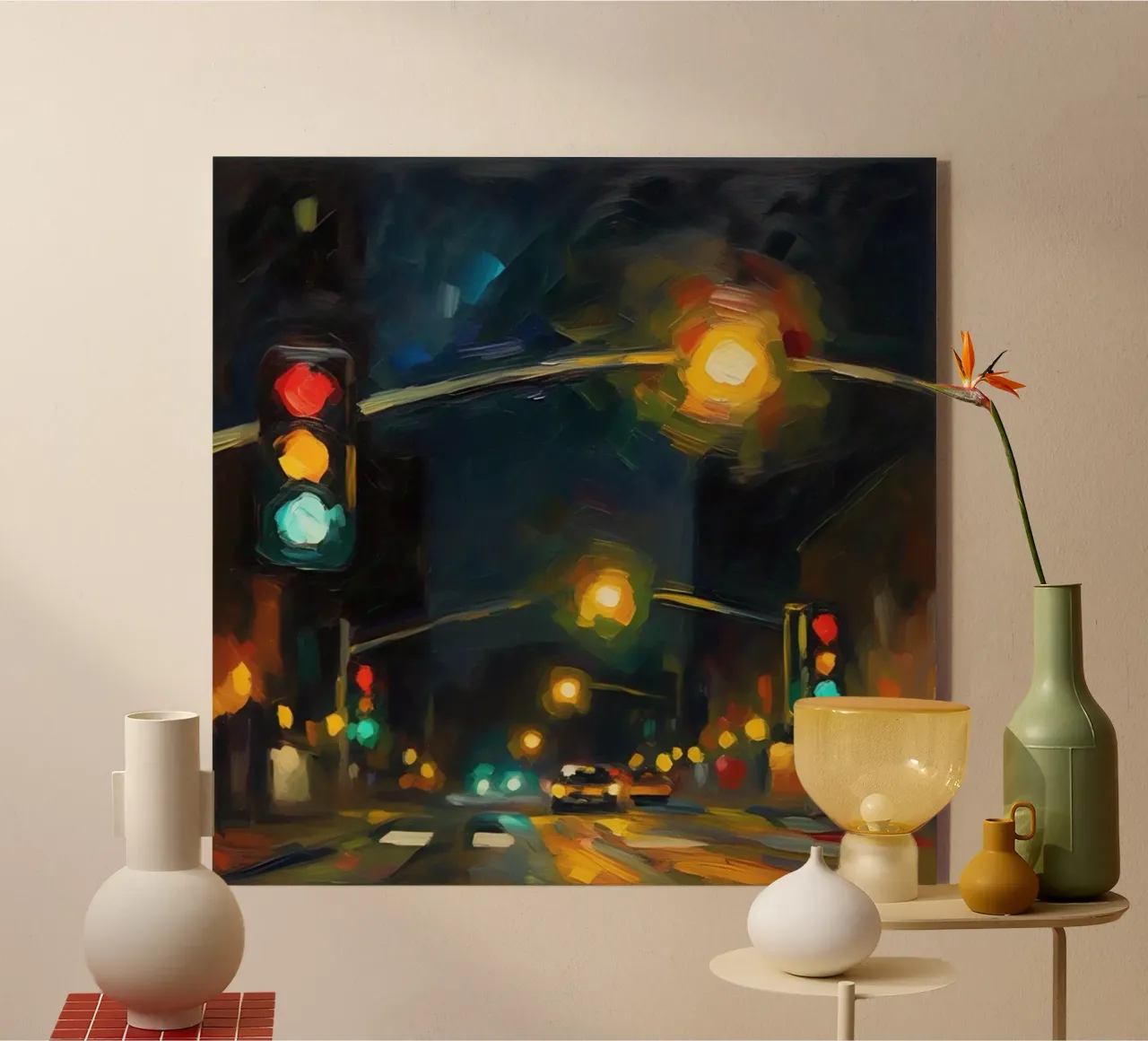 strada notturna plexiglass da Earthly Visions