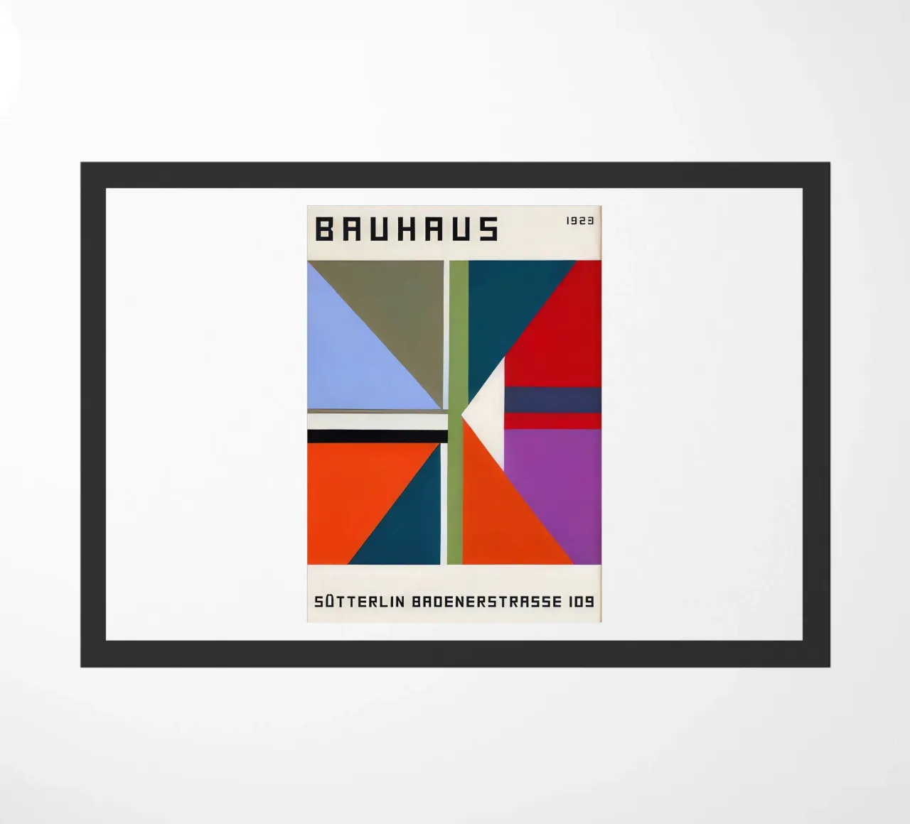 Bauhaus doormat by Brooke