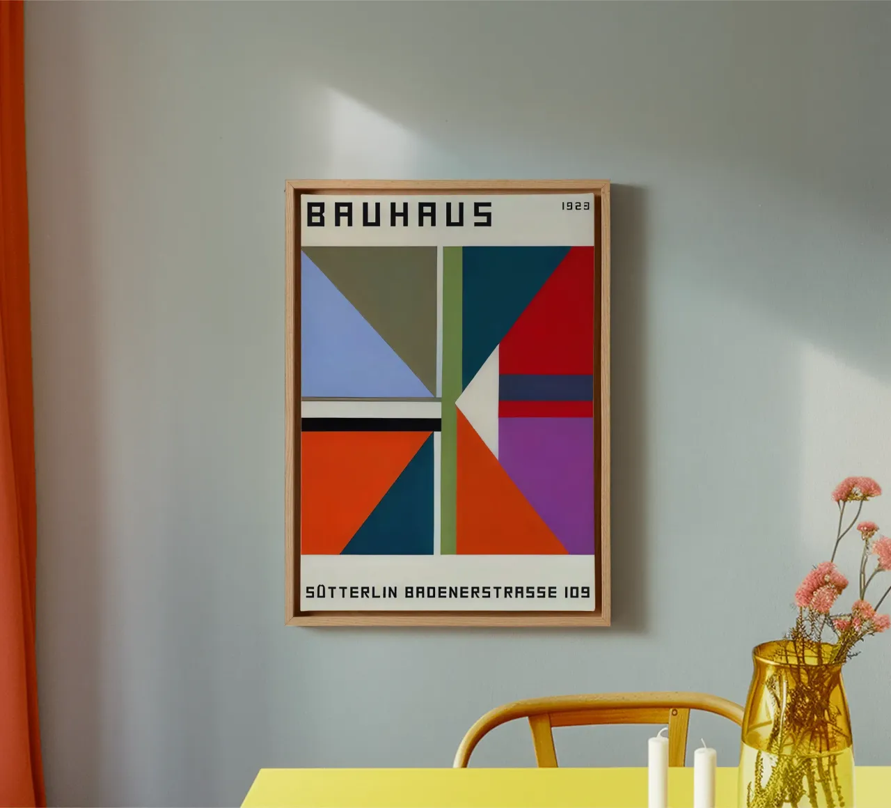 Bauhaus tela con Cornice a cassetta da Brooke