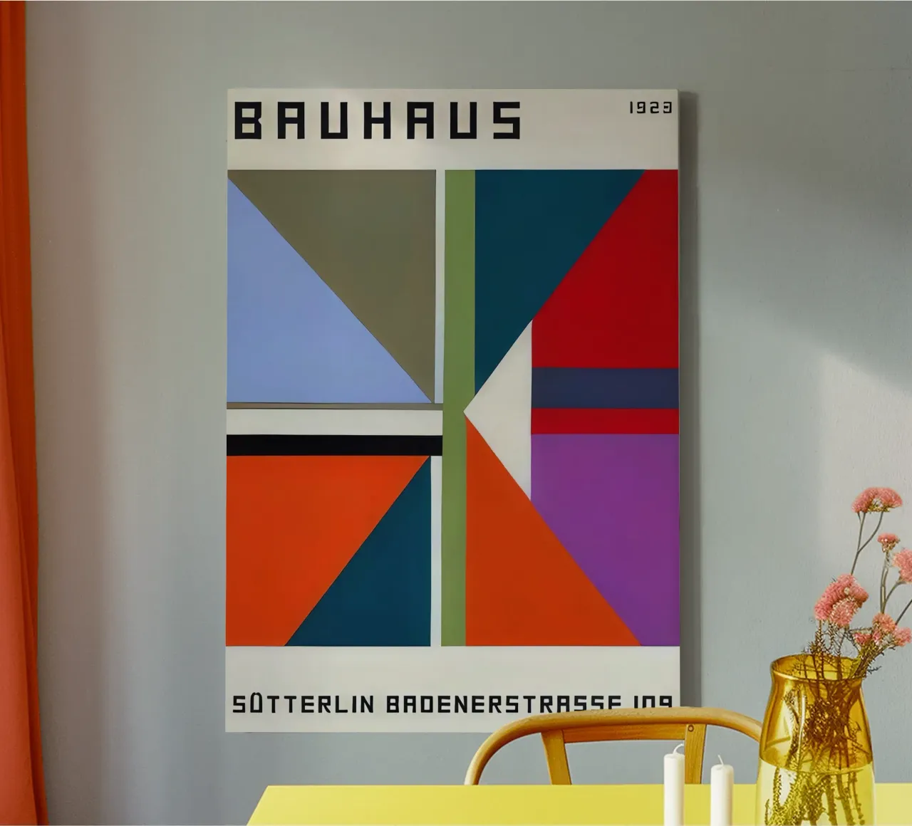 Bauhaus tela con Cornice a cassetta da Brooke