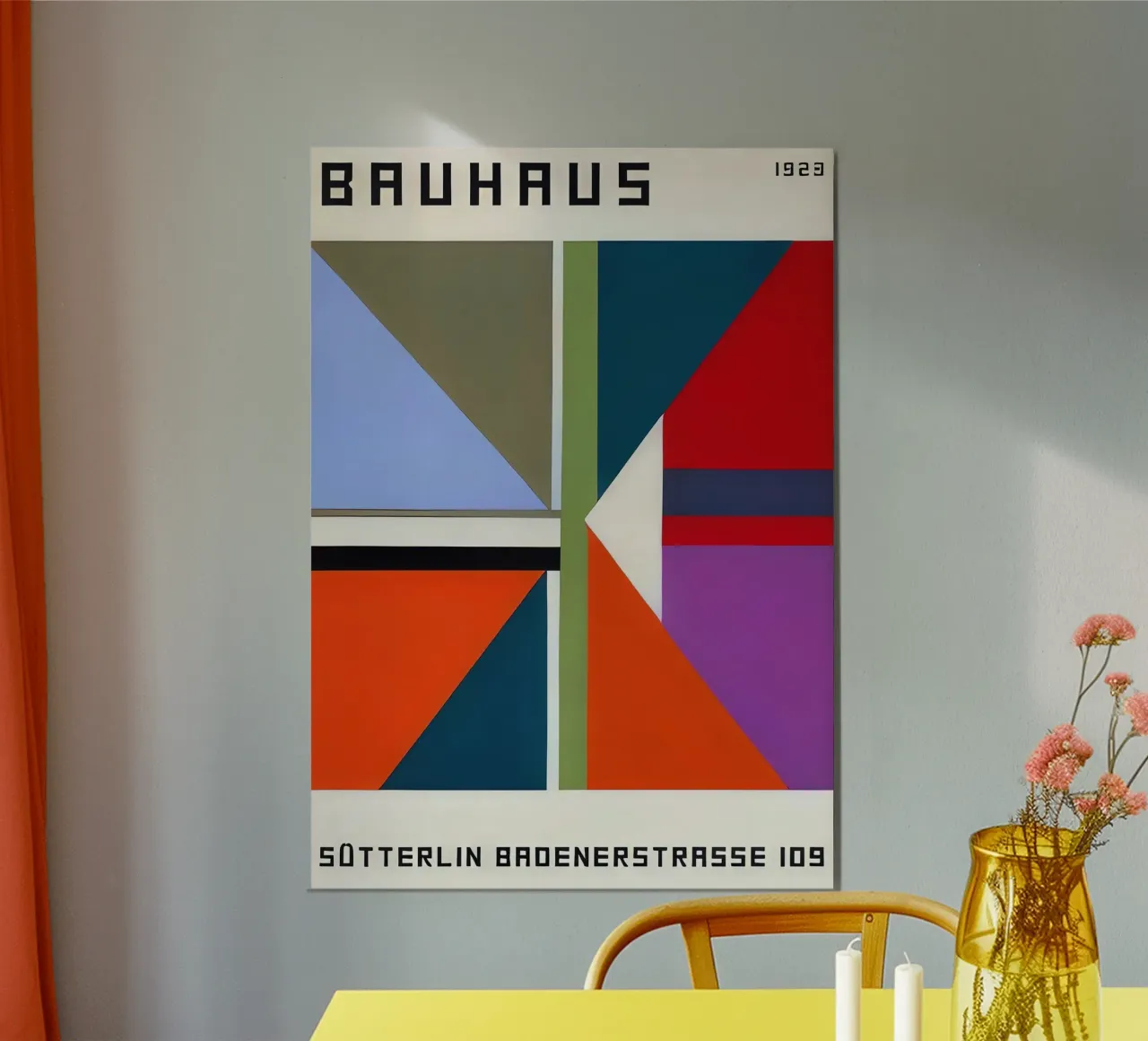 Bauhaus poster da Brooke