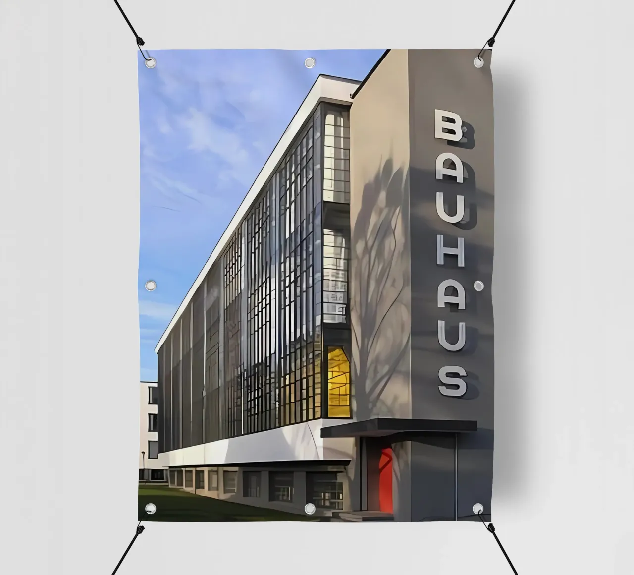 Bauhaus telo in pvc da Brooke