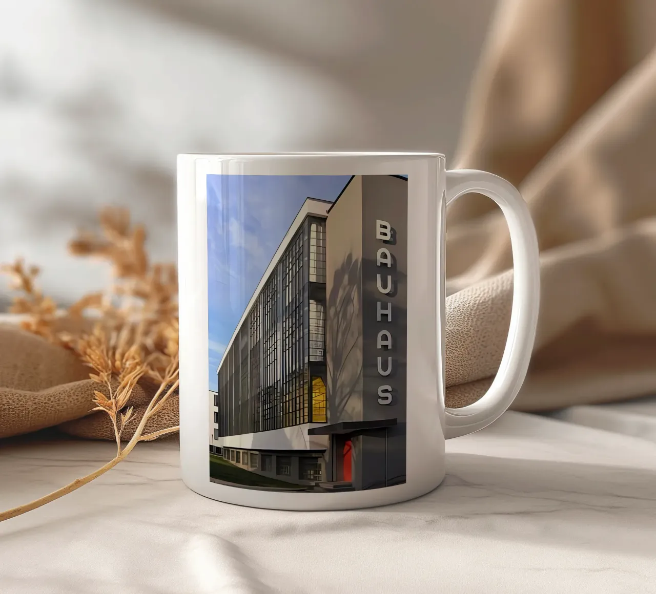 Bauhaus tazza in ceramica da Brooke