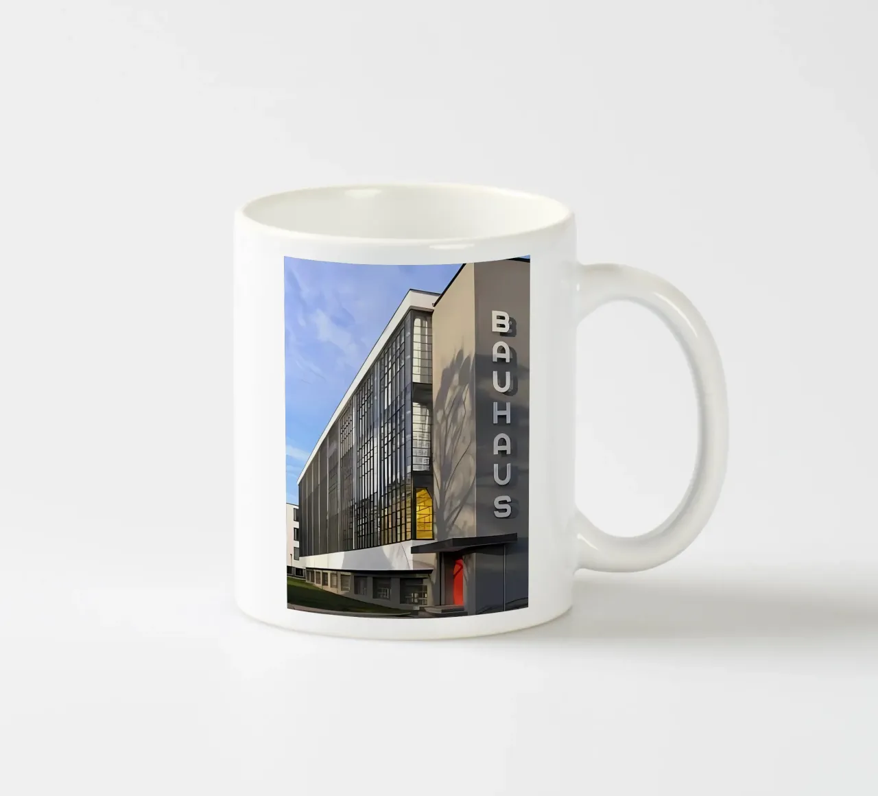 Bauhaus tazza in ceramica da Brooke