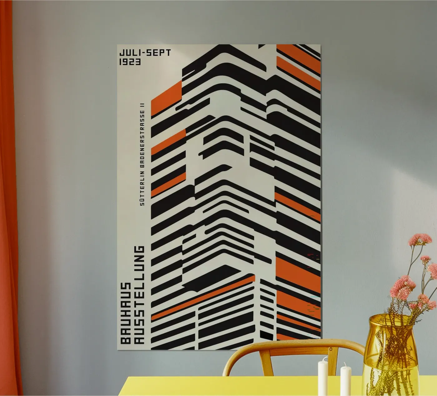 Bauhaus poster da Brooke