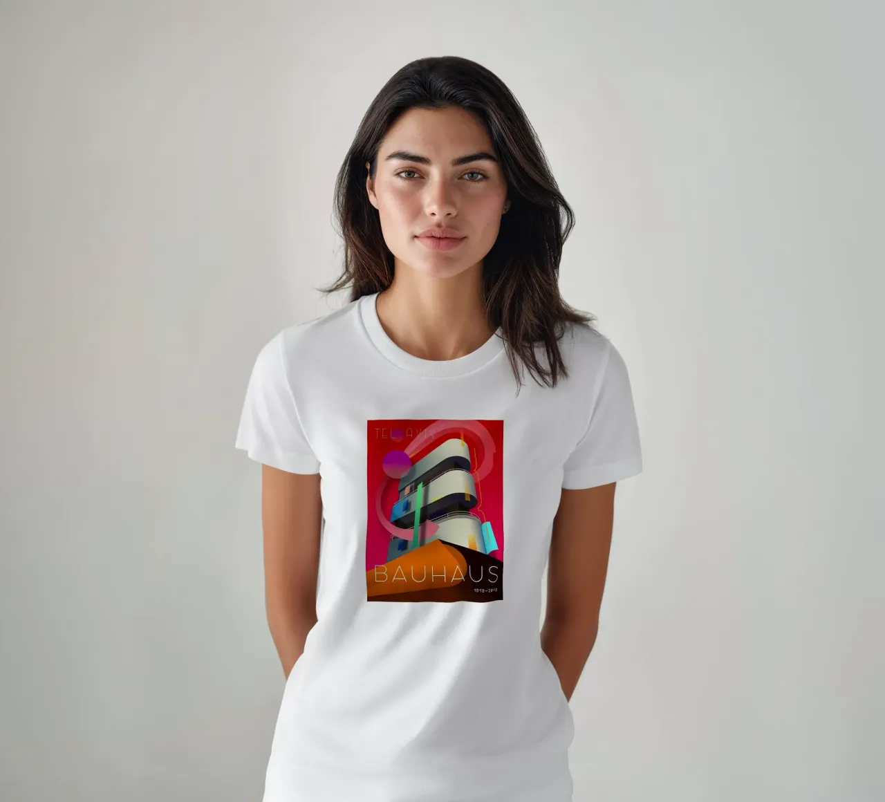 Bauhaus t-shirt van Brooke