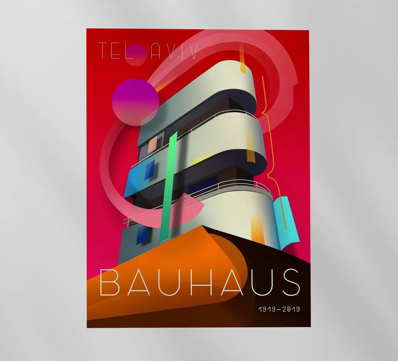 Bauhaus pellicola backlit da Brooke