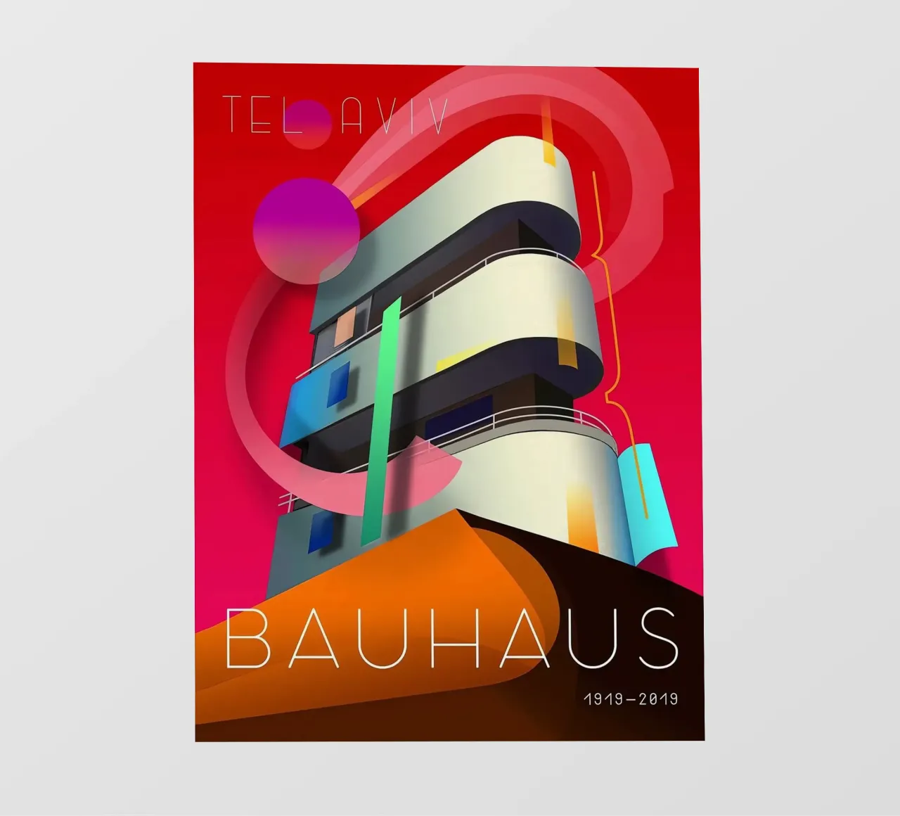 Bauhaus pellicola backlit da Brooke
